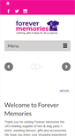 Mobile Screenshot of forevermemories.co.uk